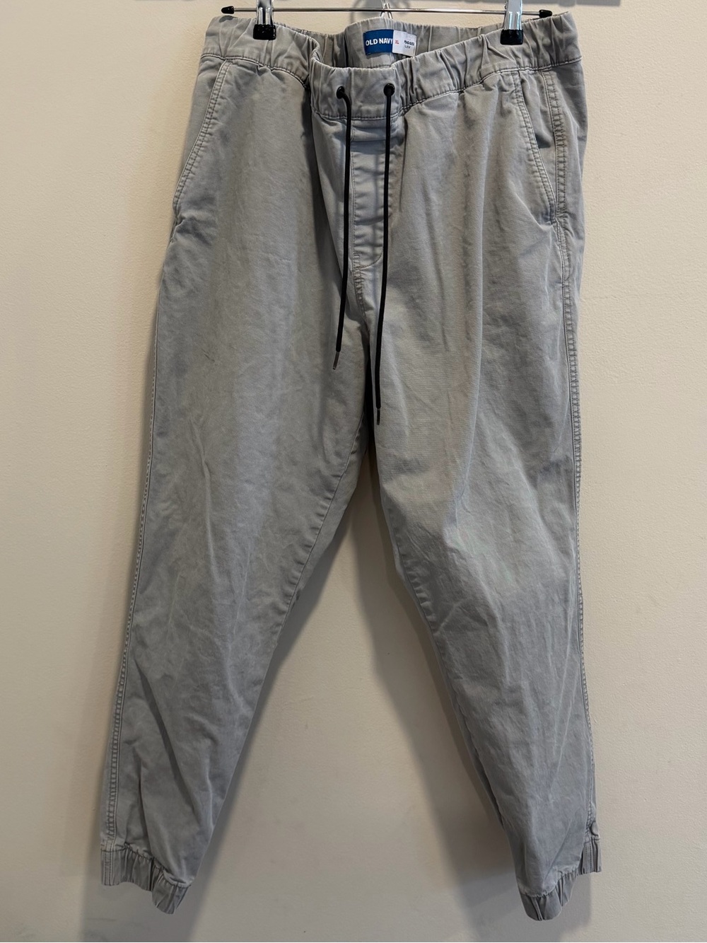 Old Navy Light Gray Modern Jogger Pants size XL